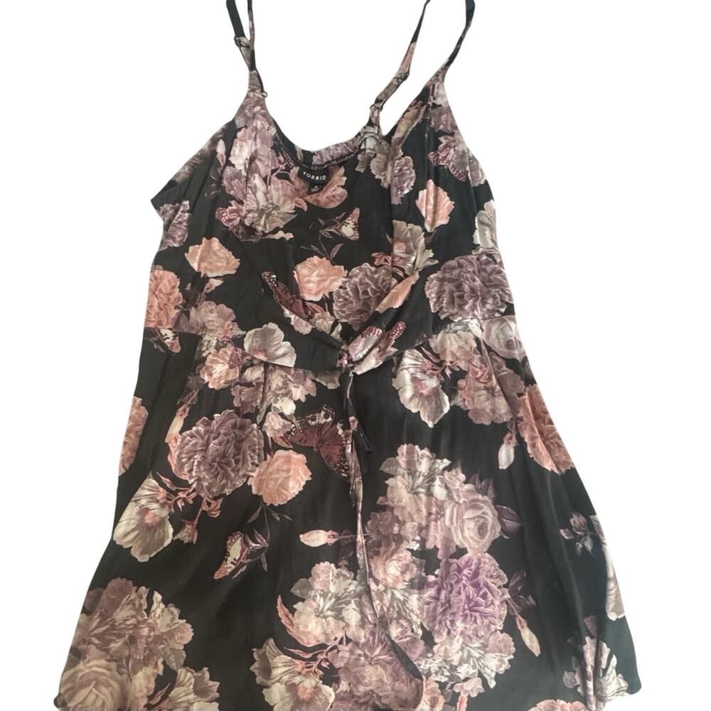 Not for sale Torrid Floral Print Spaghetti Strap Summer Shirt Size 2X